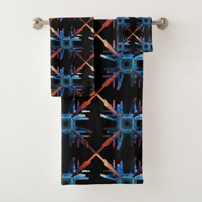 A mecânica do conjunto de toalhas de banho (Insitu)