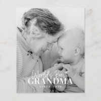 A melhor avó do mundo desde 20XX Foto simples em c