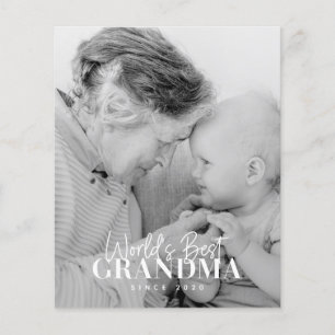 A melhor avó do mundo desde 20XX Foto simples em c