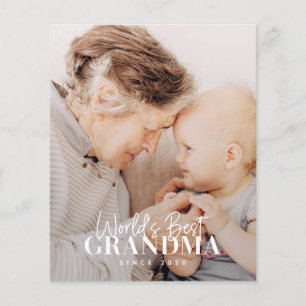 A melhor avó do mundo desde 20XX Foto simples em c