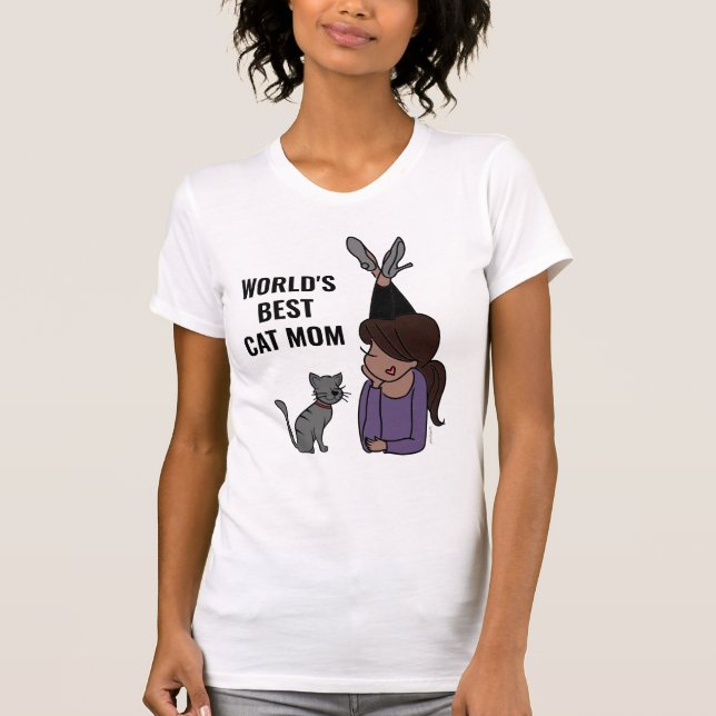 A melhor camisa de gata do mundo (Frente)