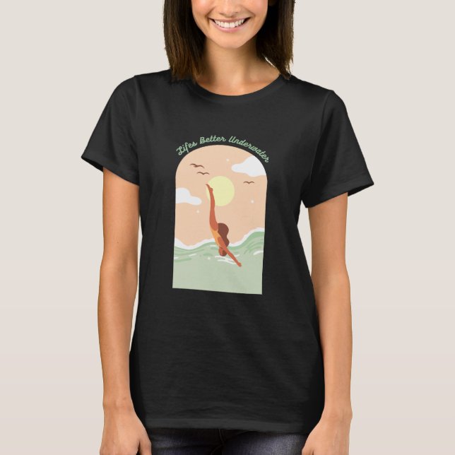A melhor camisa submarina da vida (Frente)