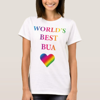 A MELHOR Camiseta BUA RAINBOW CORAÇÃO DO MUNDO