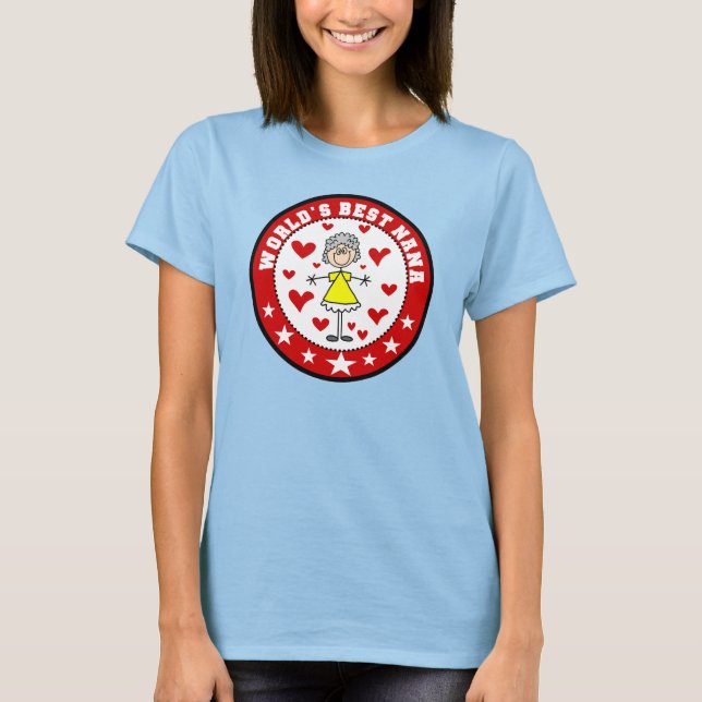 A melhor camiseta da Nana do mundo (Frente)