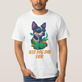 A melhor camiseta do Pai de Cachorro - Ideia de pr