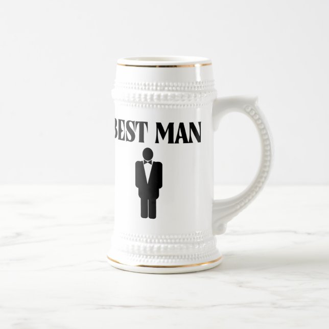 A melhor caneca de cerveja da cerveja do casamento (Direita)