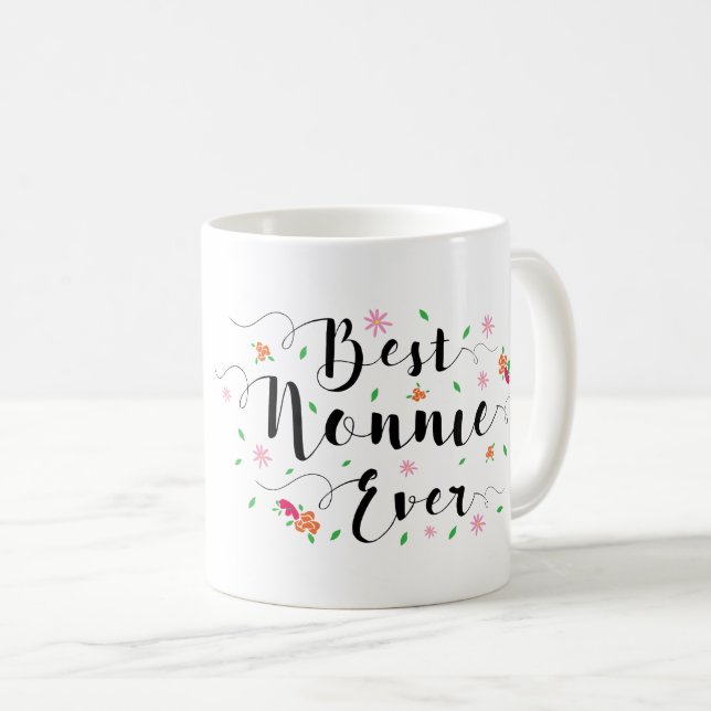 A melhor caneca de Nonnie nunca (Frente Esquerda)