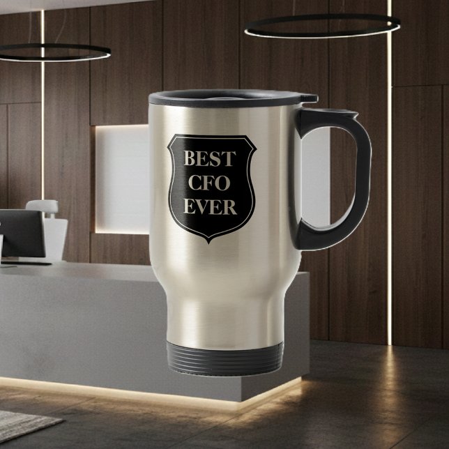 A melhor caneca de viagem de CFO nunca com (cfo travel mug)