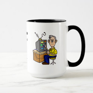 A melhor caneca do operador do presunto do código