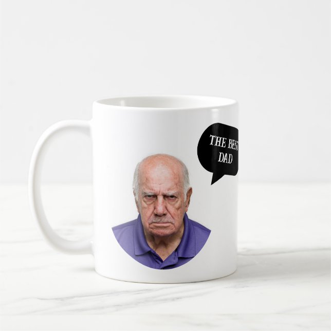 A melhor caneca do papai Louco zangado engraçado h (Esquerda)