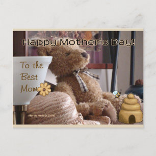 À Melhor Mãe   Cartão postal Blue Beach™