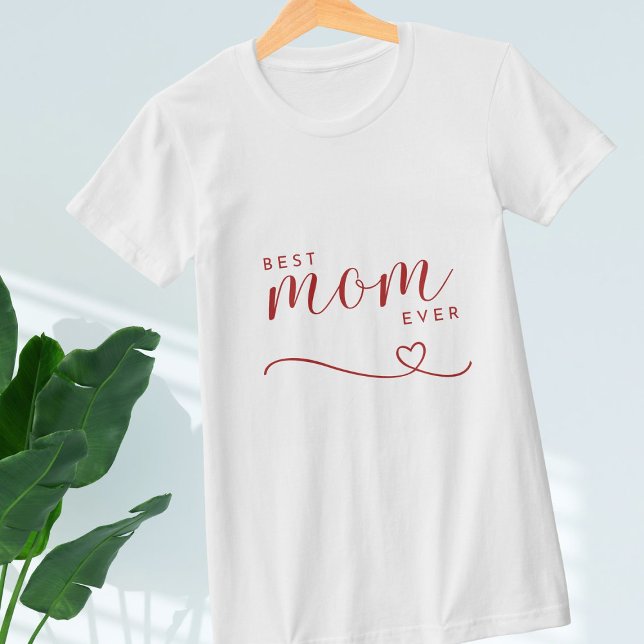 "A melhor mãe de todos", camisa simples (Criador carregado)