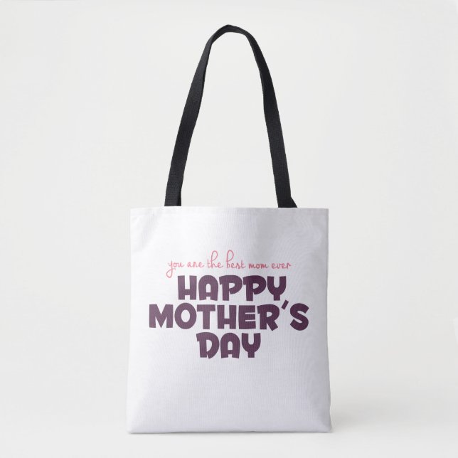 A Melhor Mãe, Dia de as mães Tote Bag (Frente)
