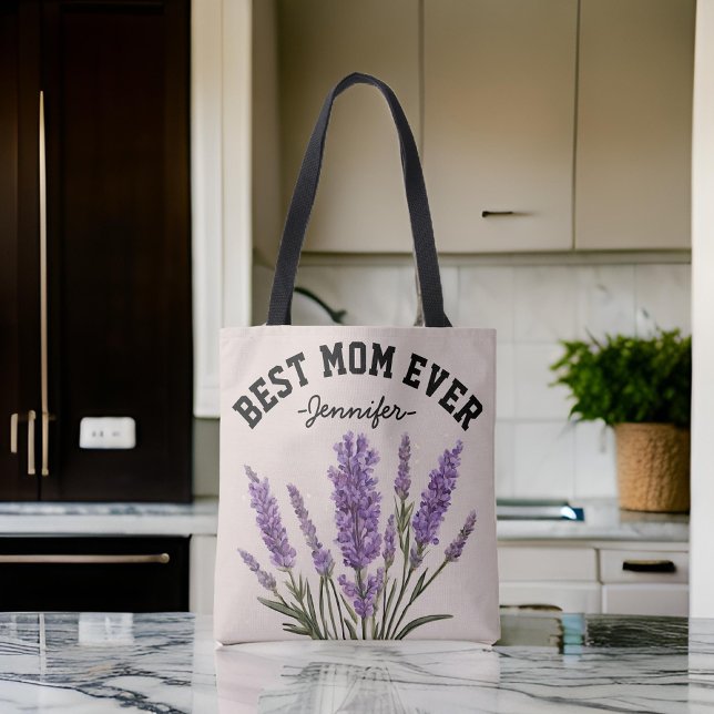 A melhor mãe, Floral Tote Bag, para a mãe. (mama tote bag, birthday gift for mom, Christmas gift for mom, Mother’s Day tote, gift for women)