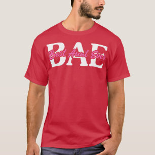 A Melhor Tia Da BAE Camisetas engraçadas Dizendo E