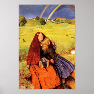 A menina cega - poster