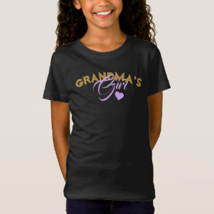 A Menina da Vovó - Camiseta de Jersey Fina