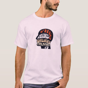 "A Mente É uma Galáxia — Explore-a" Camiseta Inspi