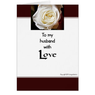 A meu marido com cartões do amor