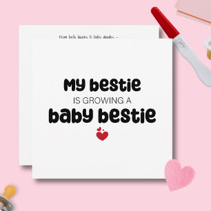 A minha bestie está a fazer crescer um bebê Bestie