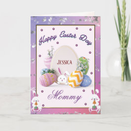 À Minha Mãe No Cartão De Férias De Páscoa Dia