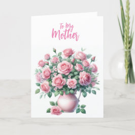 À Minha Mãe, Receba Um Bom Cartão