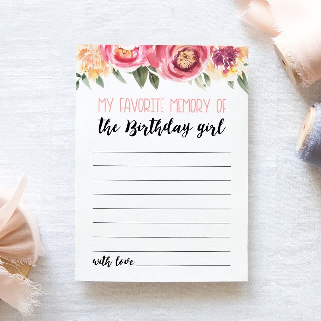 A Minha Memória Favorita Do Cartão De Aniversário (Criador carregado)