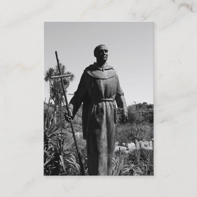 A missão visita o cartão de visita (Frente)