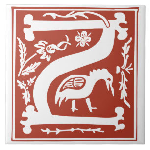 A mítica do século XVI cria capital decorativo Z