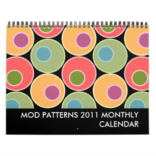 A modificação modela 2011 o calendário mensal -