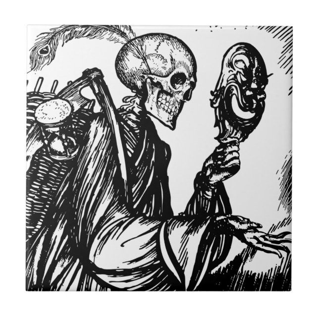 A morte chama (Frente)