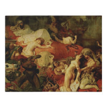 A morte de Sardanapalus por Delacroix - canvas