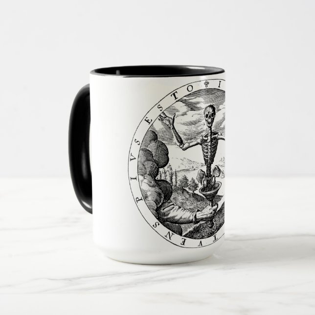 A morte vem à caneca de café de Salem (Frente Esquerda)