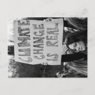 A mudança climática é um cartão postal real