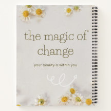 a mudança mágica . caderno inspirador