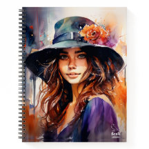 A Mulher no Chapéu: Retrato da Graça Vibrante