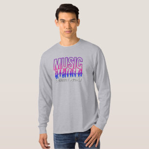 A Música Conecta as Pessoas Camisa Masculina Man
