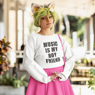 A música é minha camisa do namorado