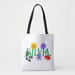 A Namorada 'Flores Selvagens' Tote Bag