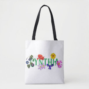 A Namorada 'Flores Selvagens' Tote Bag