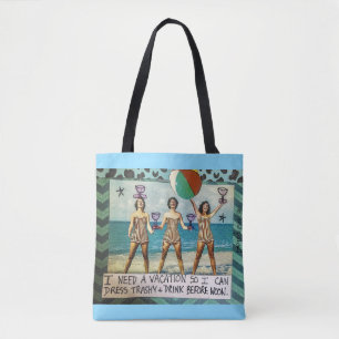 A necessidade do saco-Eu do bolsa um férias assim