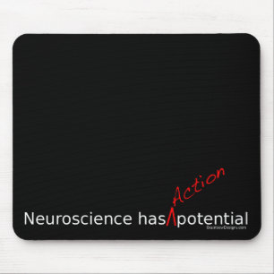 A neurociência tem a "ação" Mousepad potencial