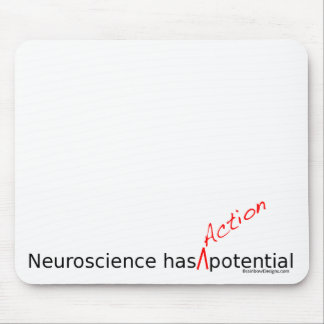 A neurociência tem a "ação" Mousepad potencial