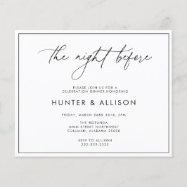 A Noite Antes do Convite