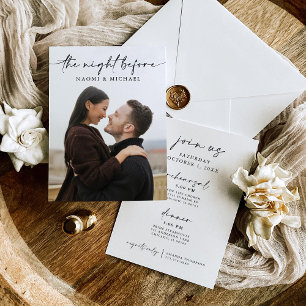 A Noite Antes Do Convite Ao Janto De Ensaio