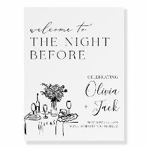 A Noite Antes Do Sinal, Janto De Ensaio Desenhado