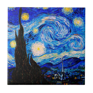 A Noite Estrelada de Vincent Van Gogh