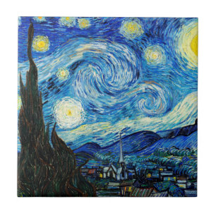 A Noite Estrelada de Vincent Van Gogh