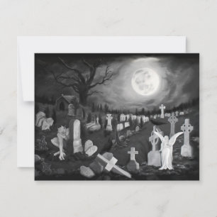 À noite no cemitério, Angel com o Diabo