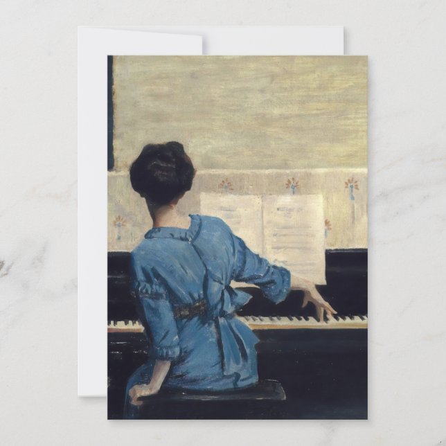 A Nota-chave | William Merritt Chase (Frente)